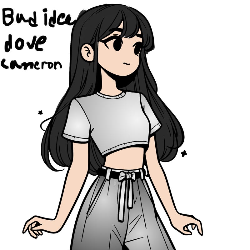 girl in a cute crop top