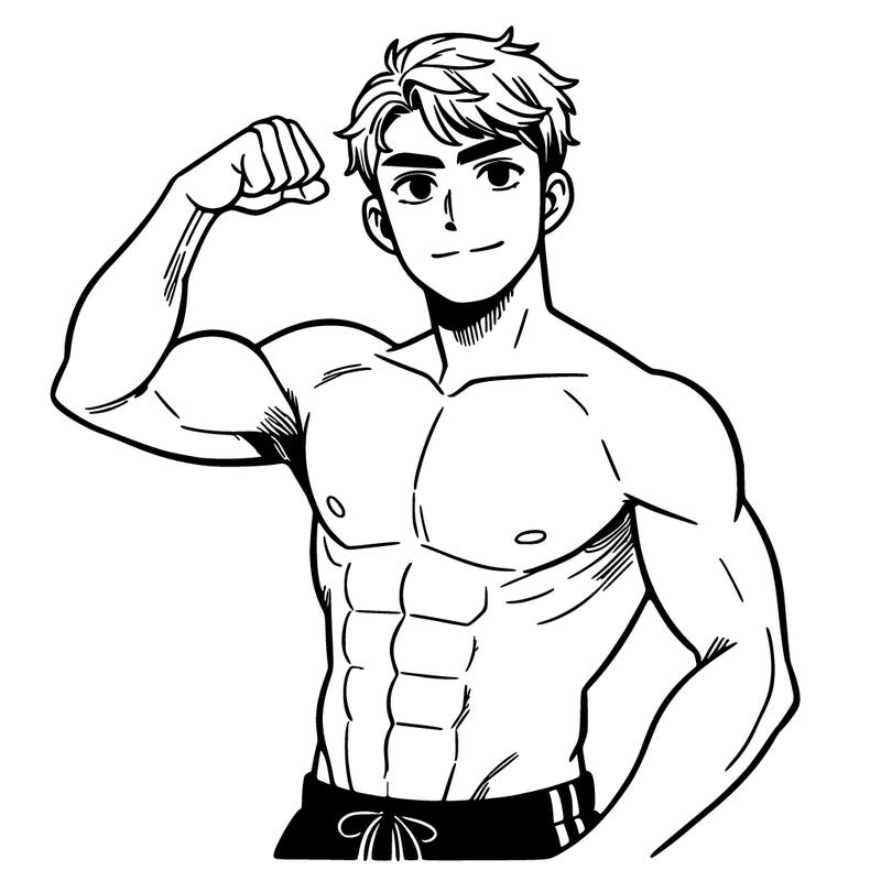 shirtless guy