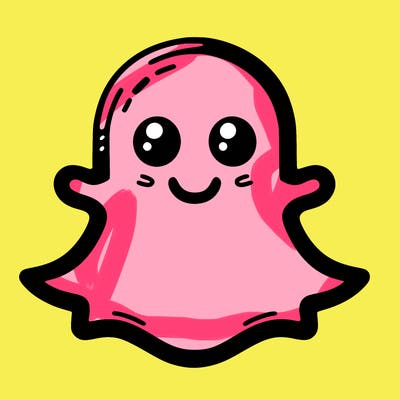 regular snapchat logo