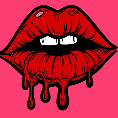 lips that look realistic and drip