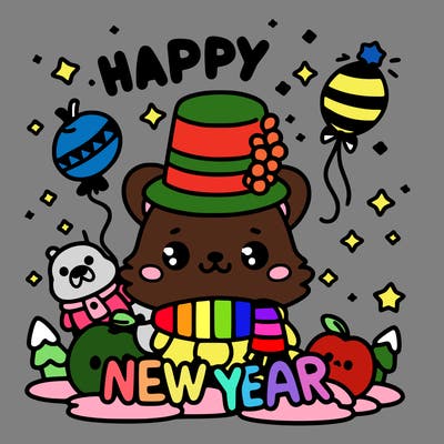 message : happy new year