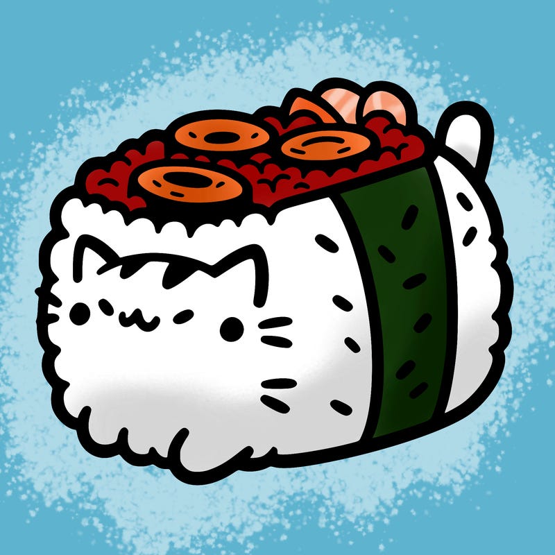 sushi cat