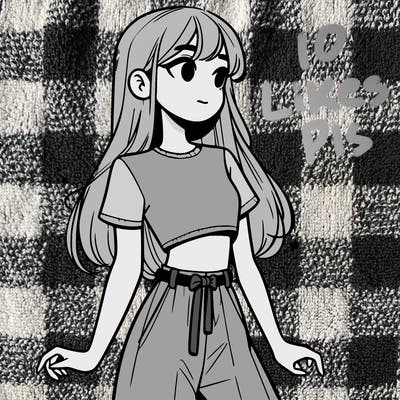 girl in a cute crop top