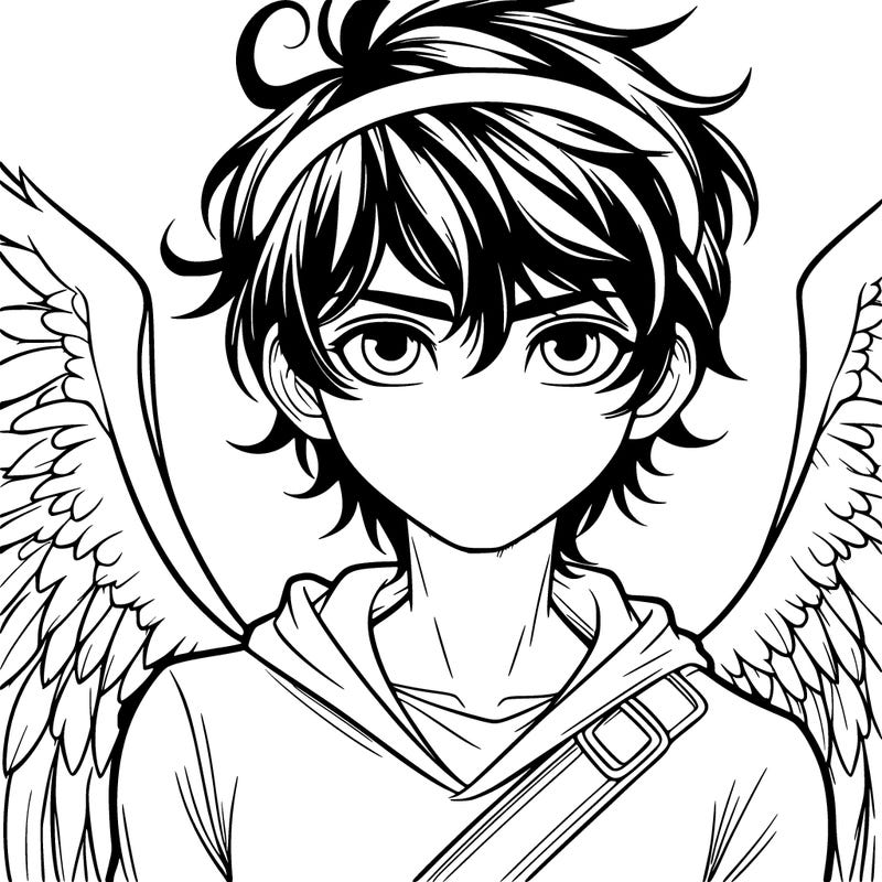 nico di angelo as a god realistic