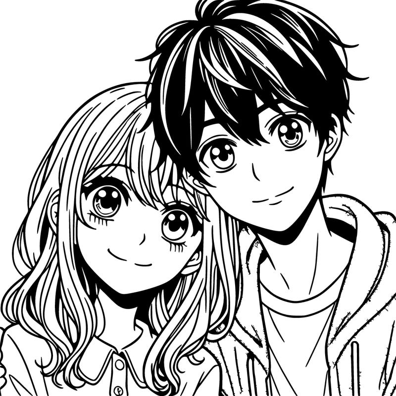 manga couple