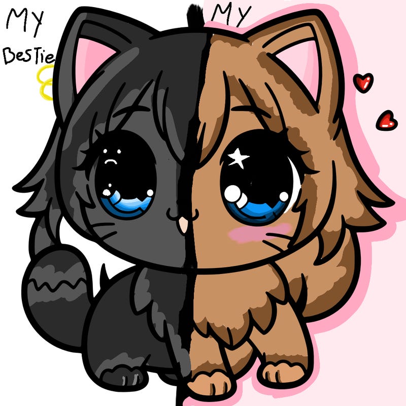 cute anime kitty cat