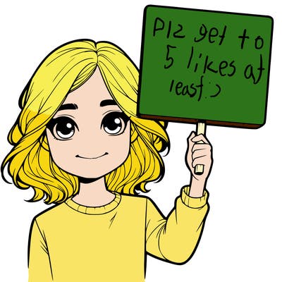 realistic girl holding up a sign