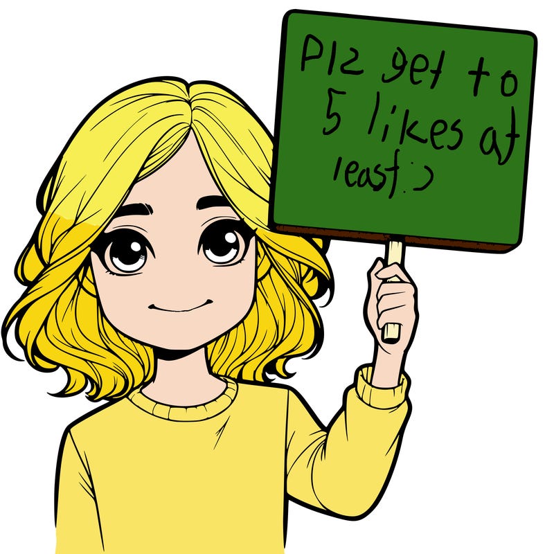 realistic girl holding up a sign