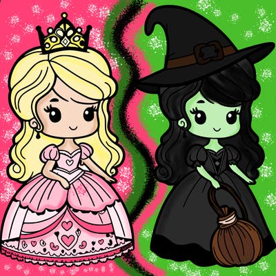 princess as a witch