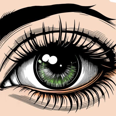 realistic eye