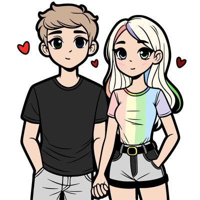 boyfriend and girlfriend