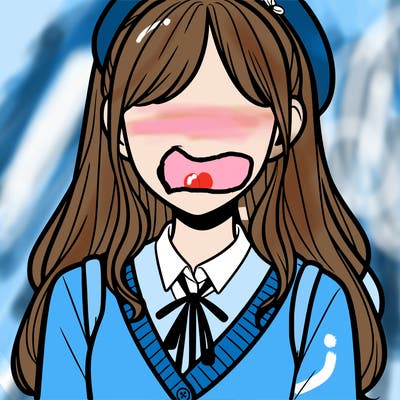 faceless preppy girl