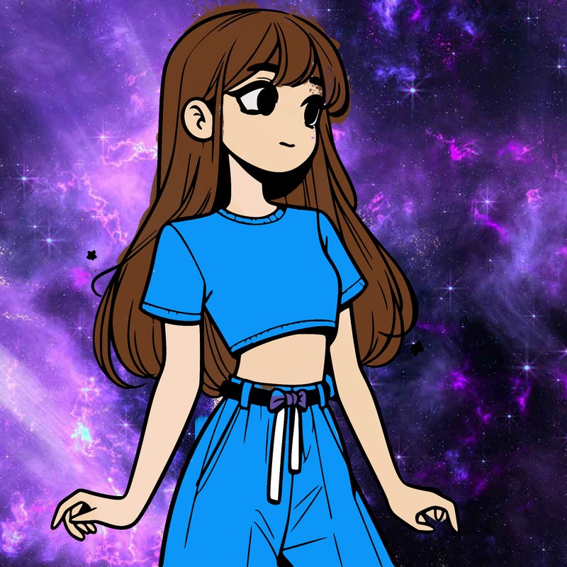 girl in a cute crop top
