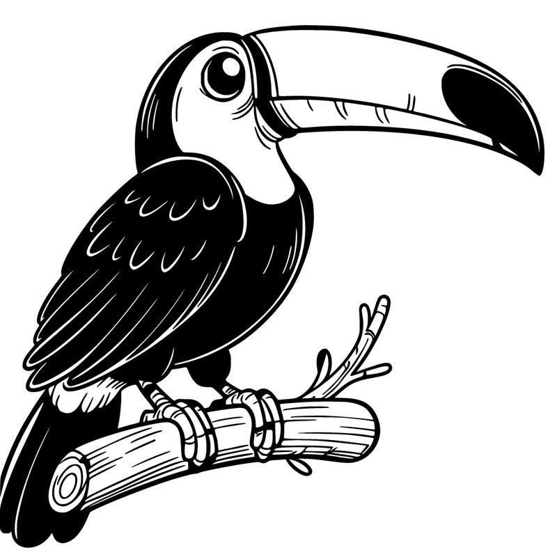 toucan on a branch