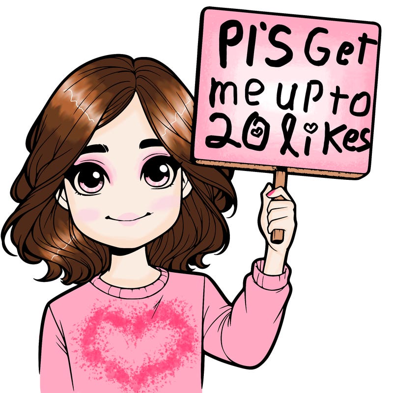 realistic girl holding up a sign