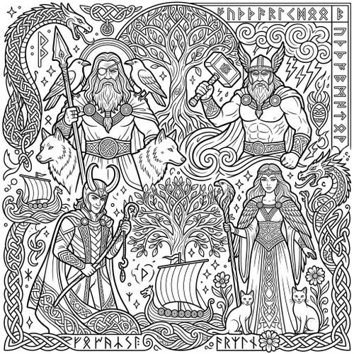 Norse Gods & Goddesses