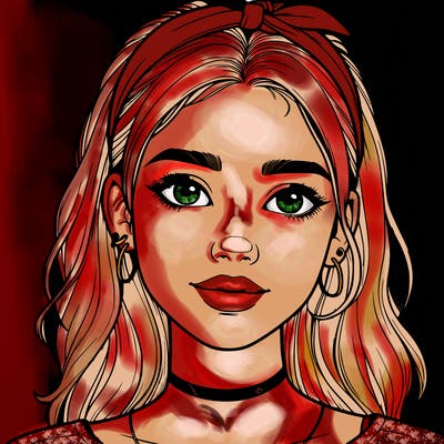 realistic teenage girl