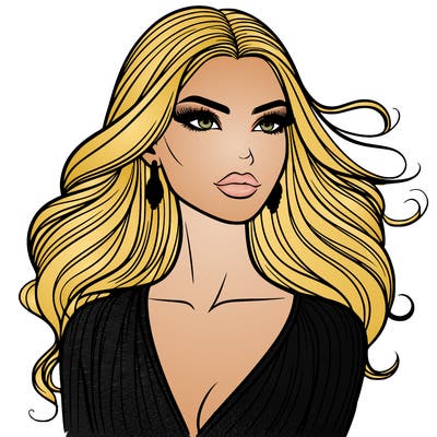 beautiful fashion woman
