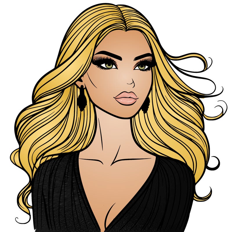 beautiful fashion woman