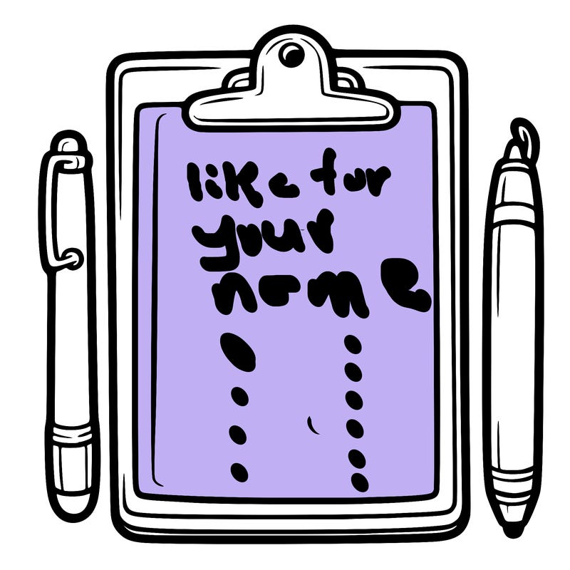 blank clip board with pen