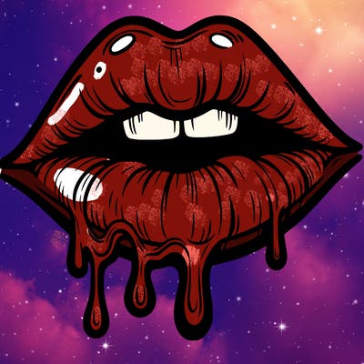 lips that look realistic and drip