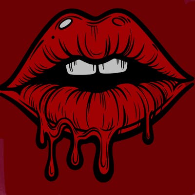 lips that look realistic and drip