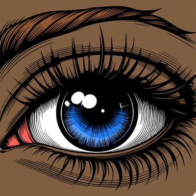 realistic eye