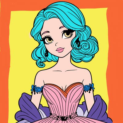 a pretty elegant lady