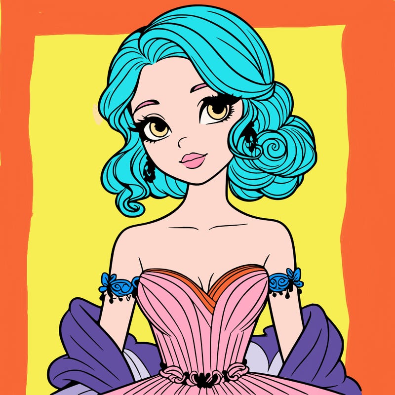 a pretty elegant lady