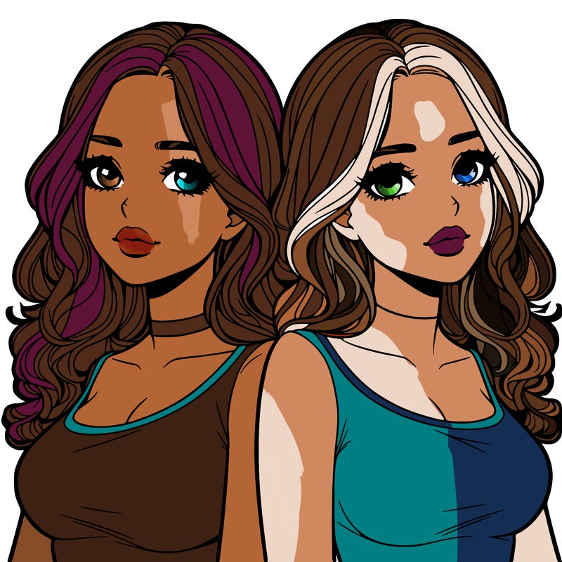 realistic twin sisters