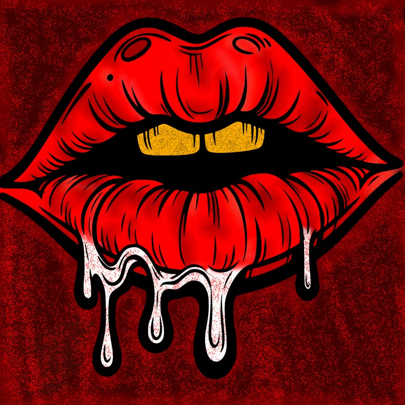 lips that look realistic and drip