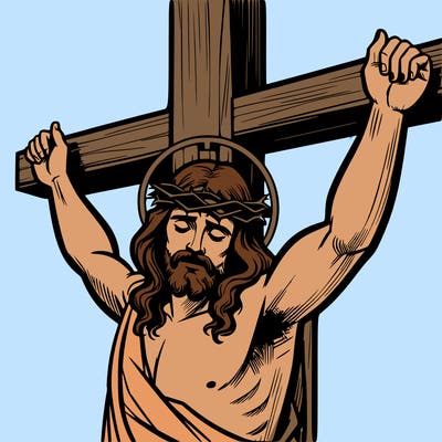 jesus on cross