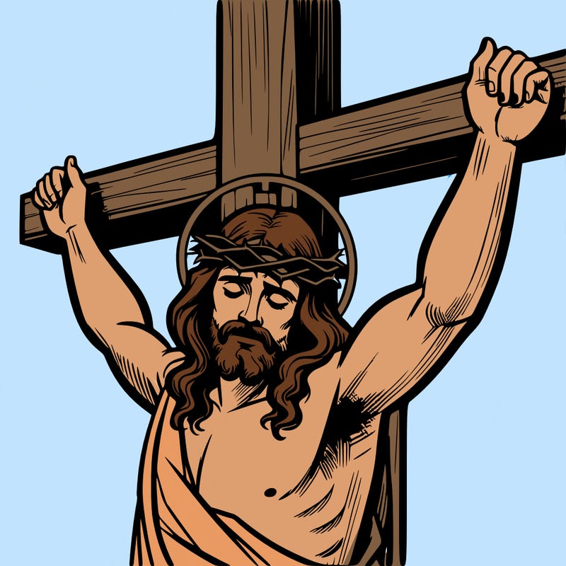 jesus on cross
