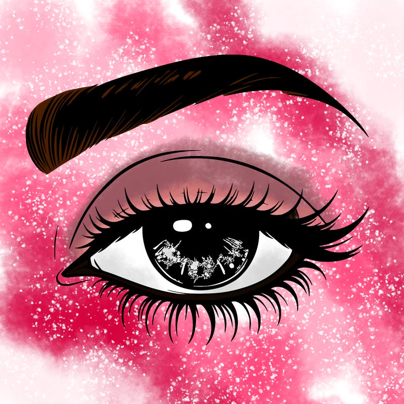 eye closed realistic