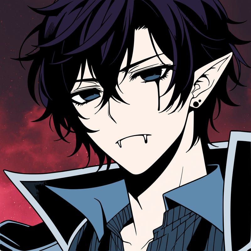 hot vampire anime guy