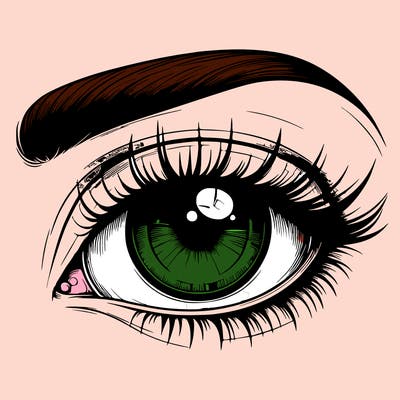 realistic eye