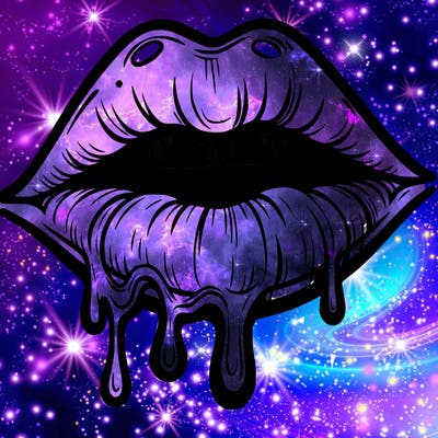 lips that look realistic and drip