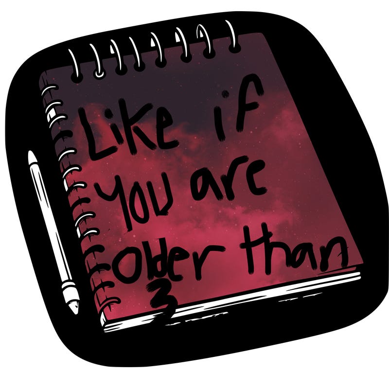 a blank sketch pad