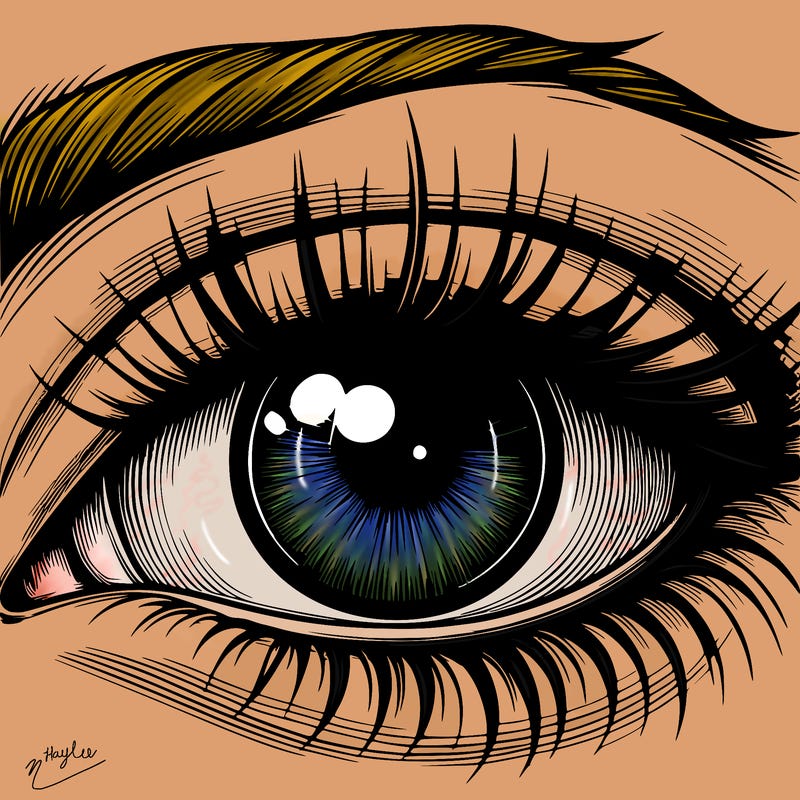 realistic eye