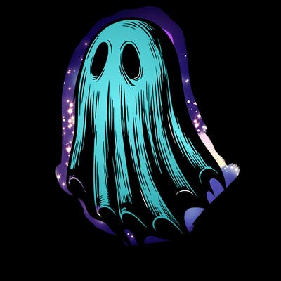 realistic creepy ghost