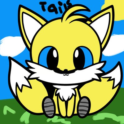 tails a two tailed fox
