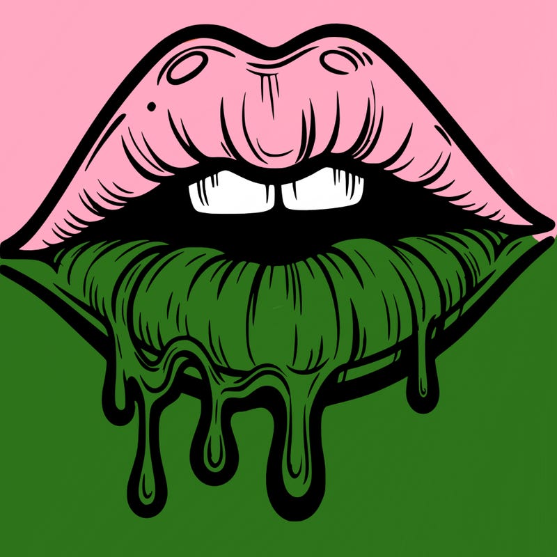 lips that look realistic and drip