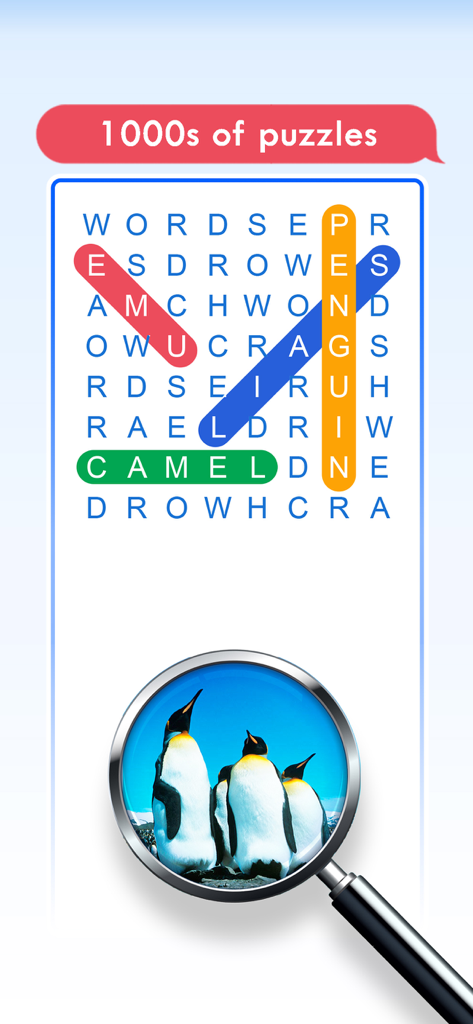 100 PICS Word Search Puzzles - Games App | MWM