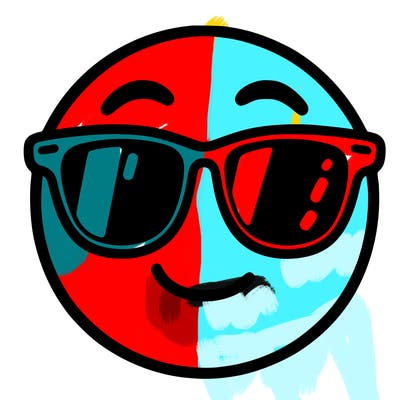 emoji with sunglasses