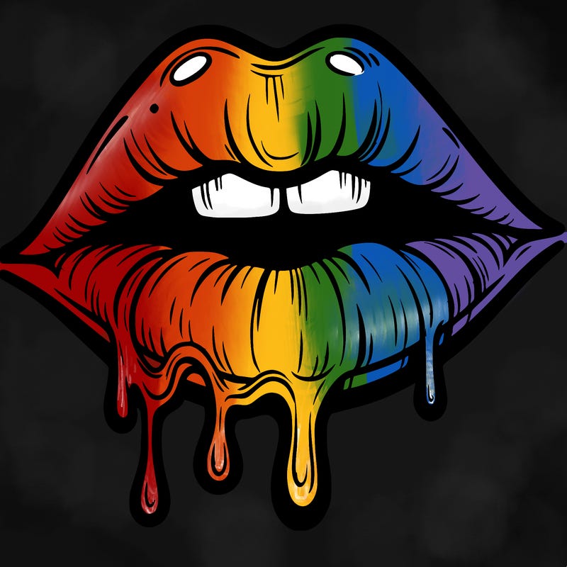 lips that look realistic and drip