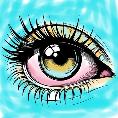 realistic eye