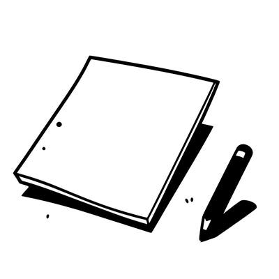 plain piece of paper