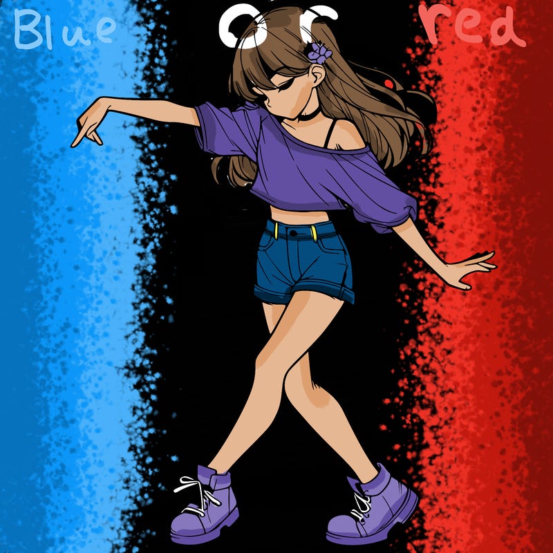 realistic girl danceing