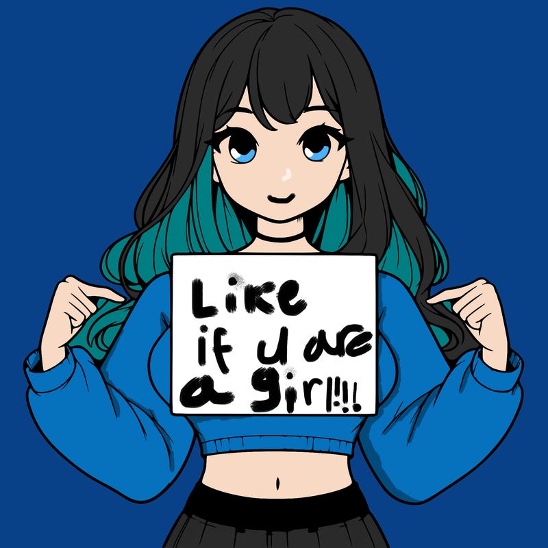 girl holding a blank sign in a long sleeve crop top