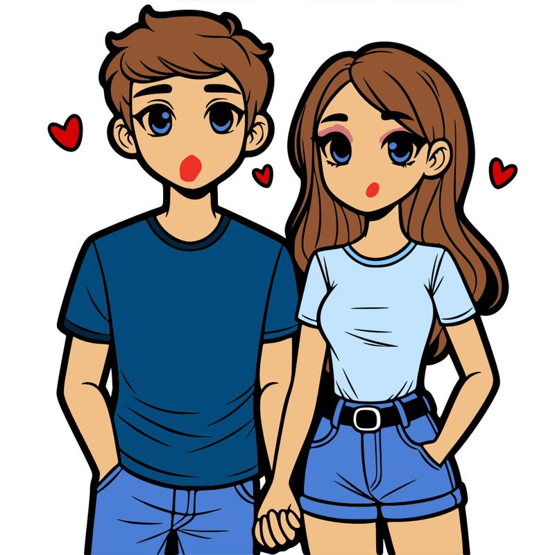 boyfriend and girlfriend